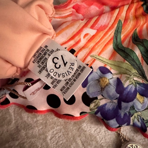 Brazilian Cut Floral Bikini - Picture 14 of 15